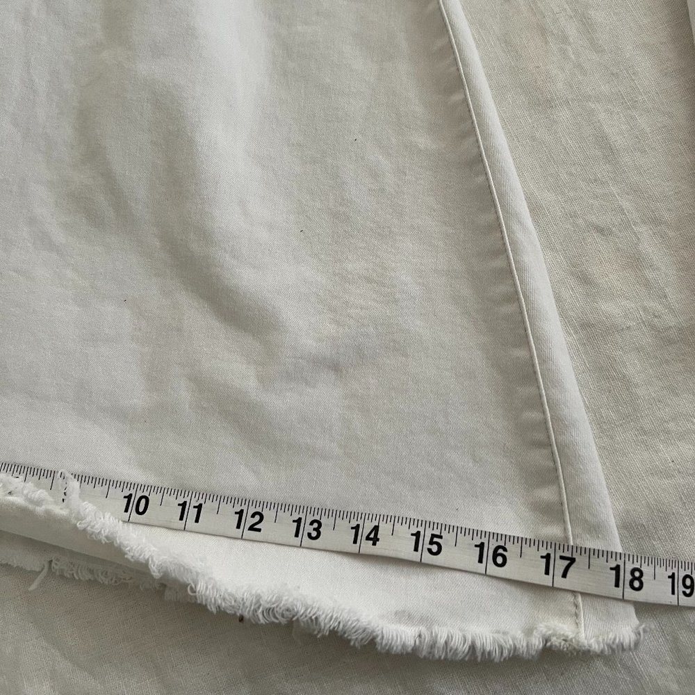 Free People Women's Jeans White Wide Leg Size 28 White Denim - Picture 8 of 8